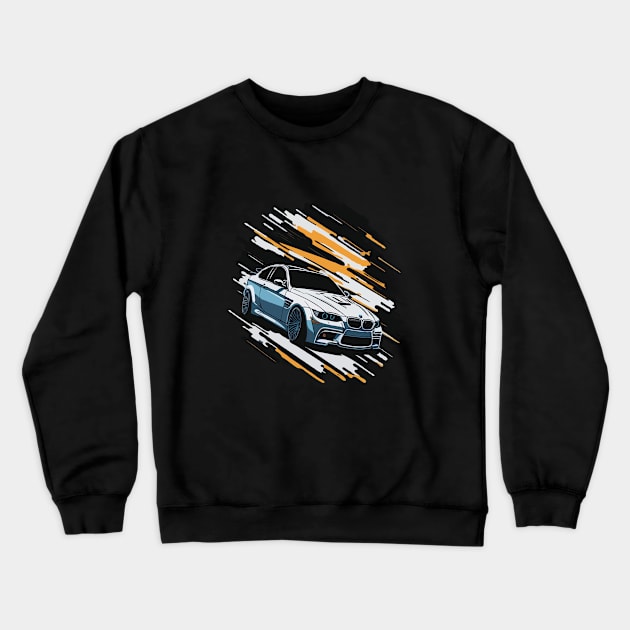 BMW M5 F10 Vintage Car Crewneck Sweatshirt by Cruise Dresses